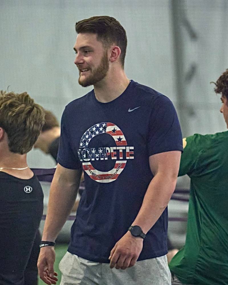 Head Adult Performance Coach Jonas Wiechmann coaching