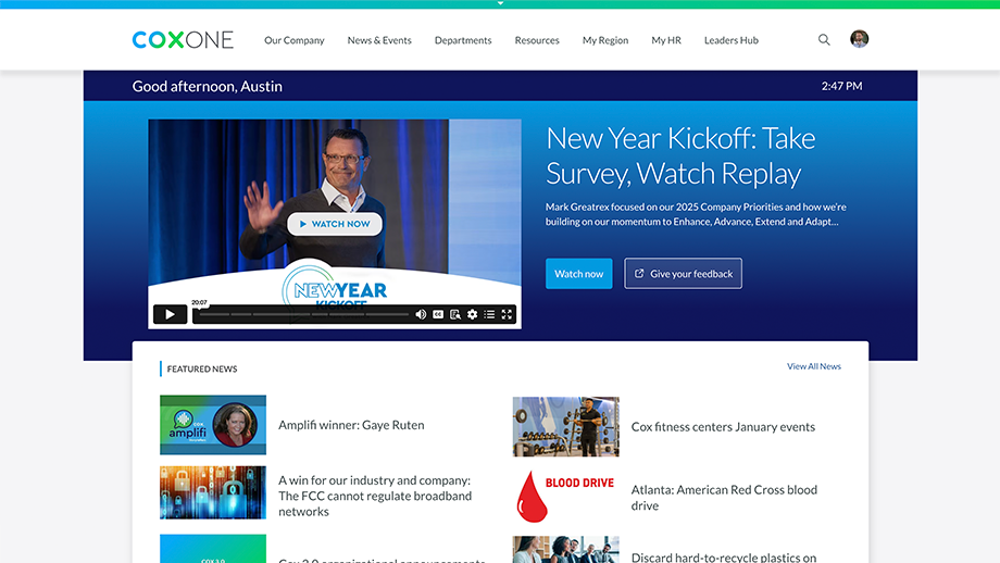 Second optional hero button example