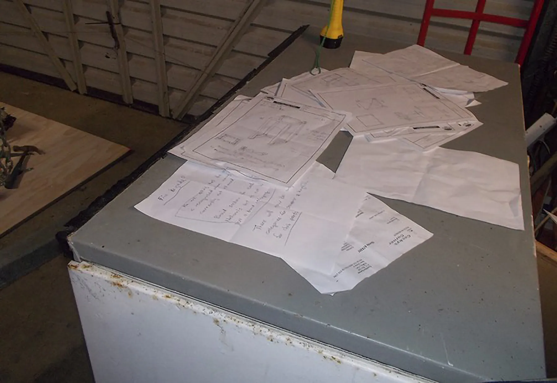 A practical step for success - drawing up the plans.