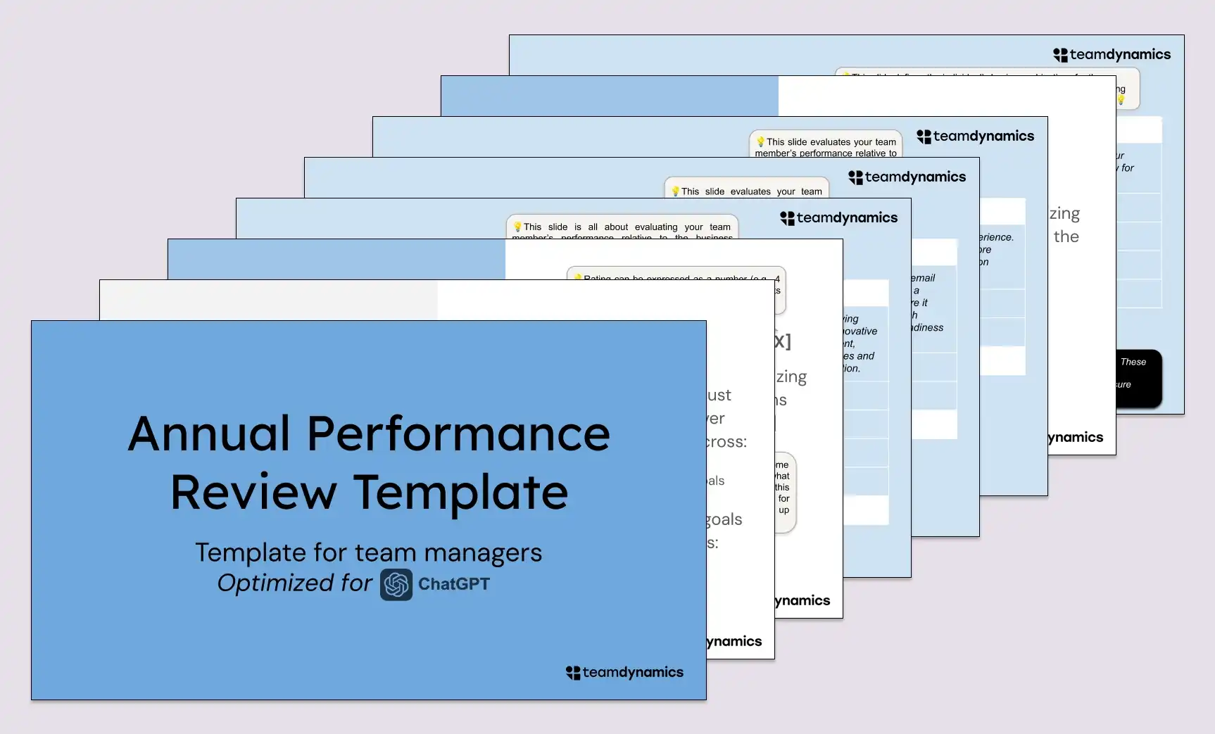 Annual Performance Review Template (Optimized for ChatGPT)