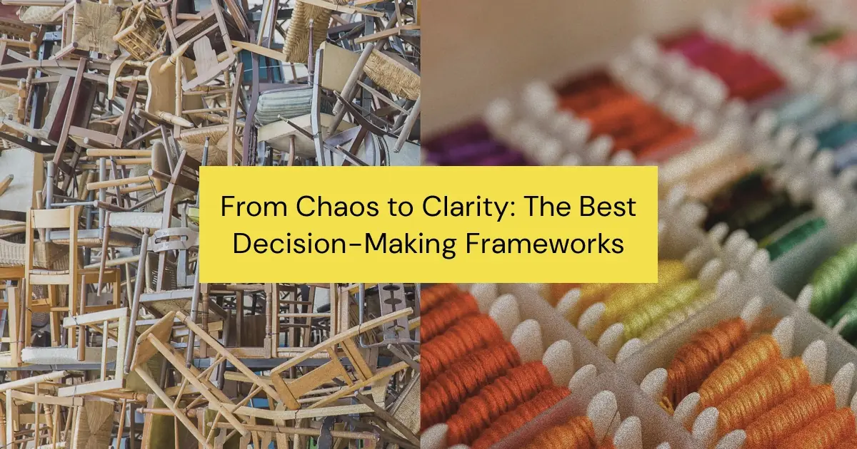 Struggling with slow, misaligned, or inefficient team decisions? Discover frameworks that enhance clarity, speed, and collaboration—tailored to your team.