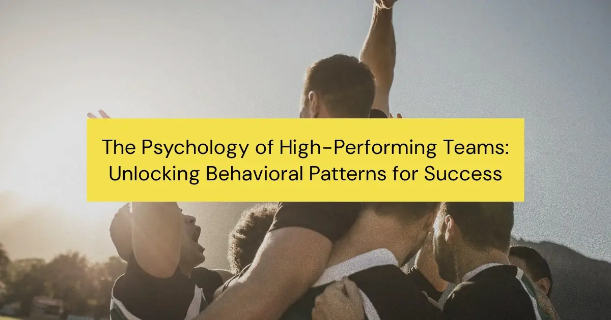 Discover how decoding your team’s collective behavior can unlock productivity, collaboration, and leadership mastery.