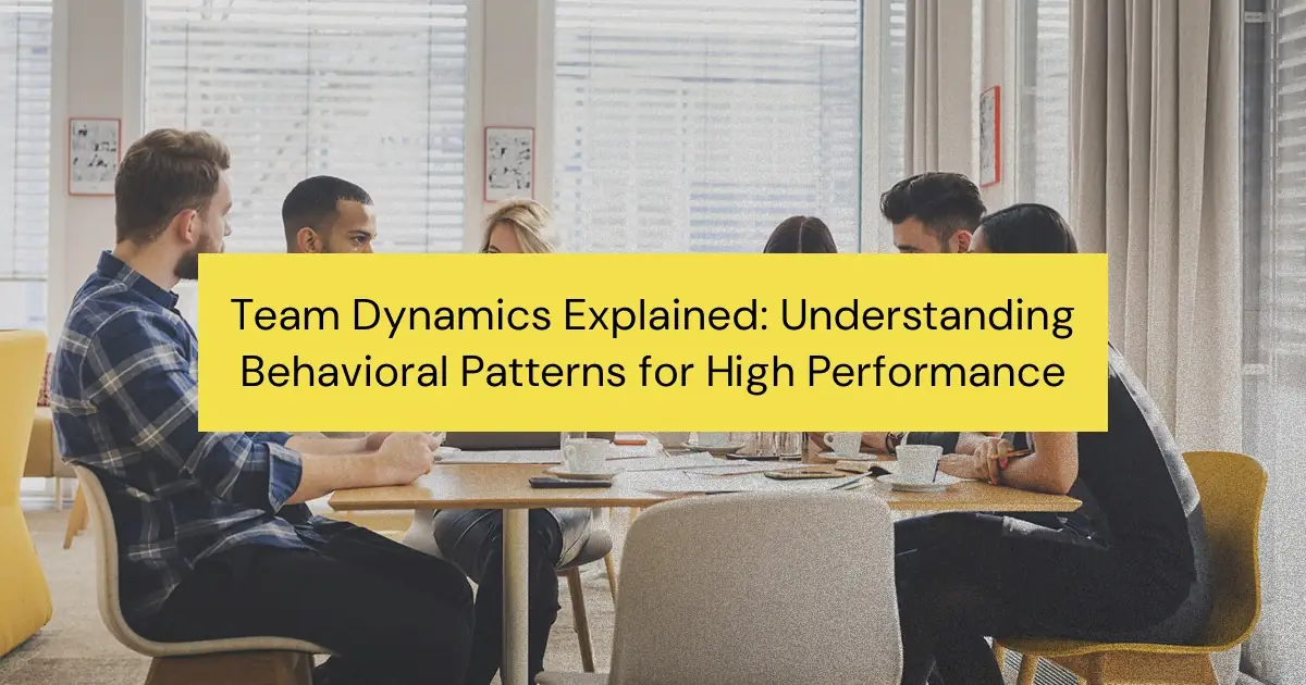 Move beyond personality tests—discover how understanding teamwide behavior unlocks productivity, innovation, and cohesion.