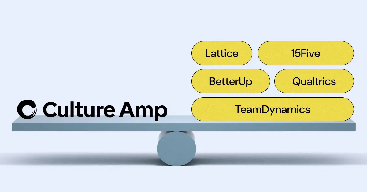 Looking for a tool to boost team performance and engagement? Explore the top Culture Amp alternatives to enhance team collaboration, streamline feedback, and cut costs.