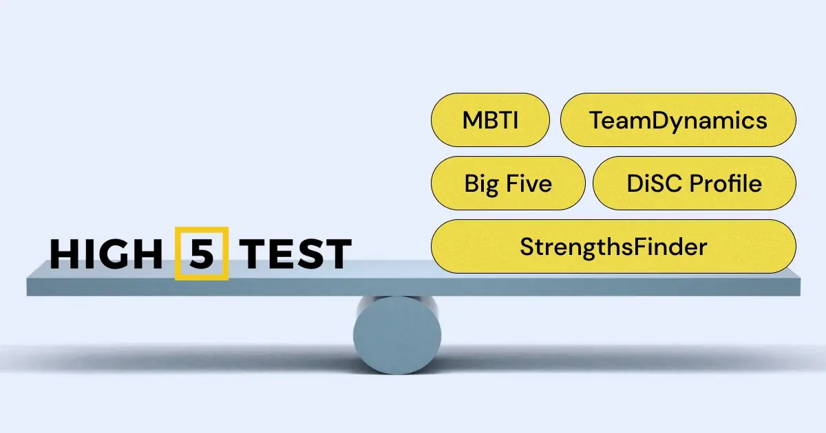 Want an alternative to the HIGH5 Strengths personality test? HIGH5 is a popular online personality test, but there are better choices for you and your team!
