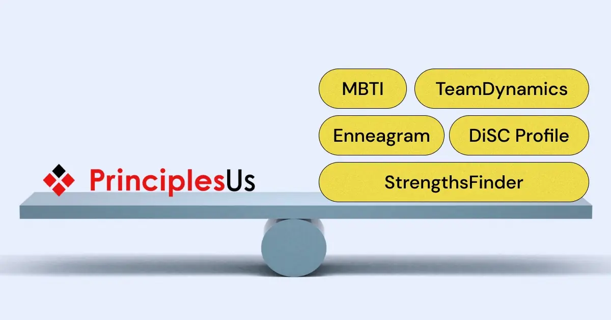Want an alternative to Ray Dalio's PrinciplesUs personality test? PrinciplesUs (and PrinciplesYou) is a popular personality test, but there are better choices for you and your team!