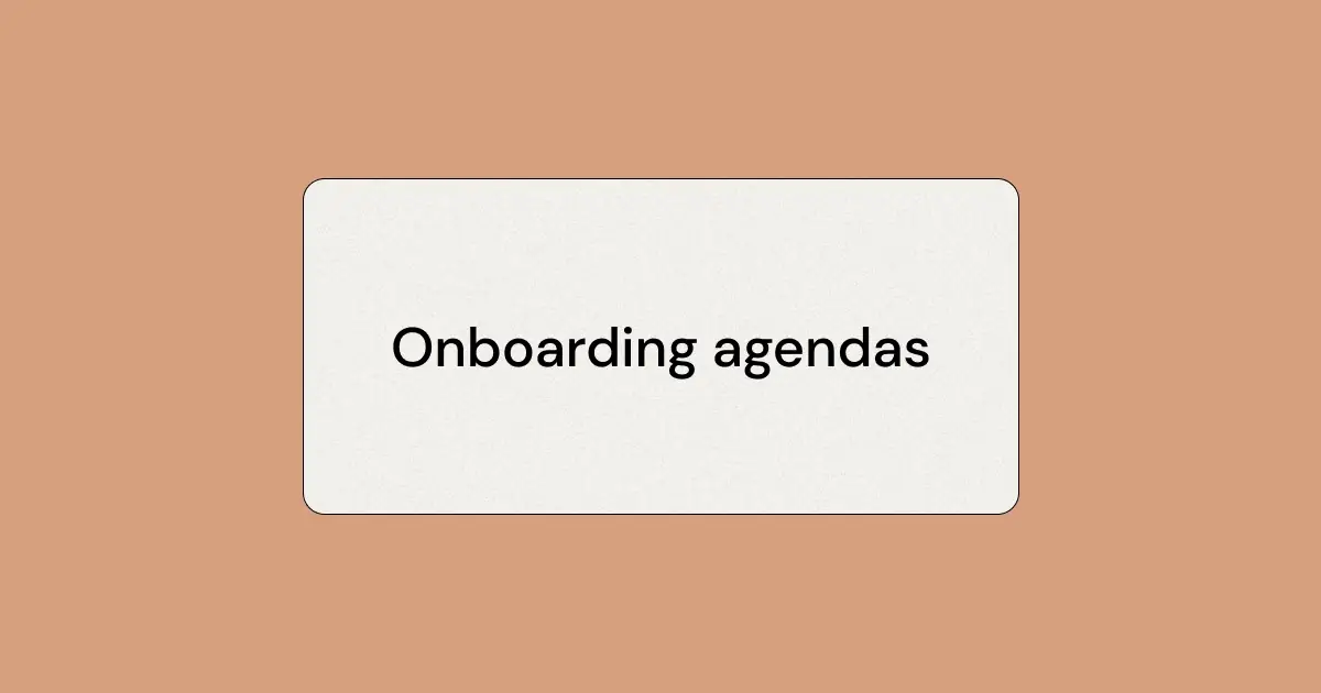 Make your new hire's onboarding week their best ever by following this example schedule.