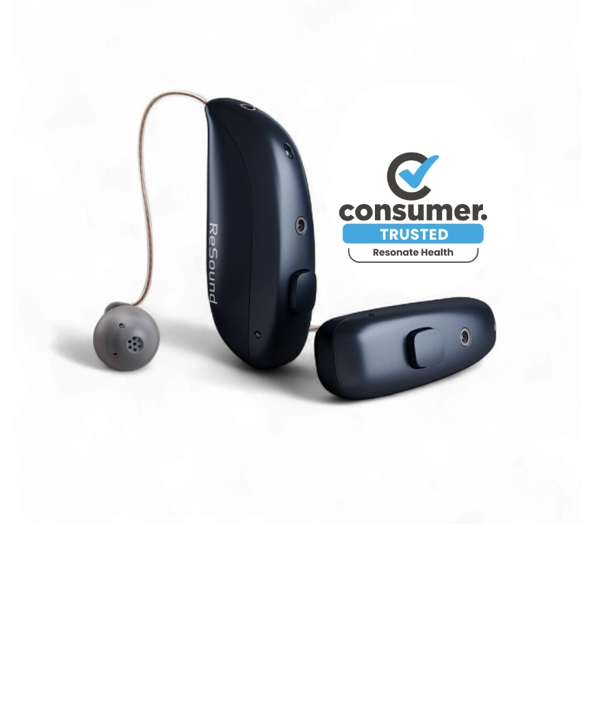 ReSound Vivia 9 hearing aid - 2025 Industry Eagles Gold Award winner for Best Use of AI