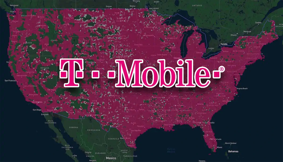 T-Mobile coverage map
