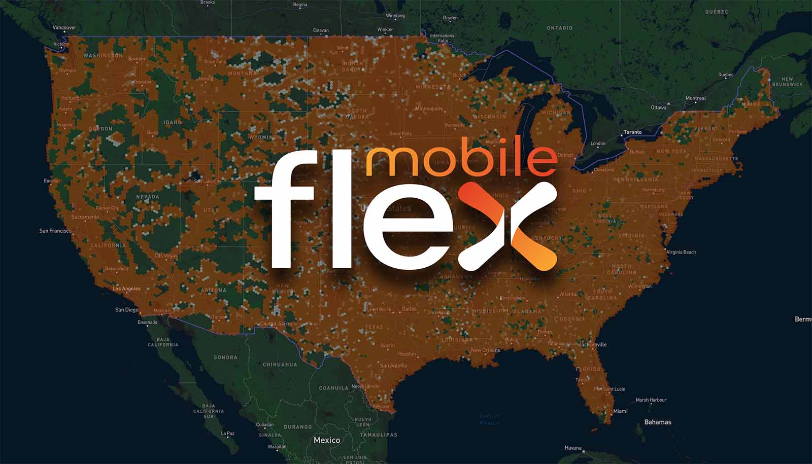 Flex Mobile coverage map