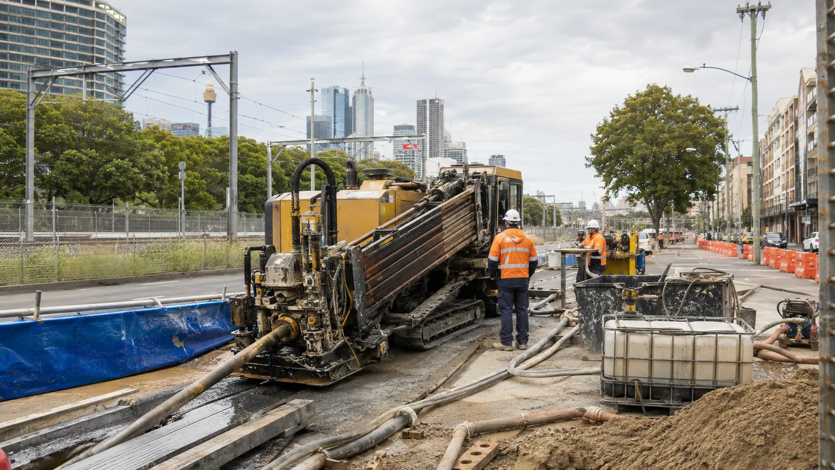 When Does an HDD Project Need Rock Drilling Equipment?