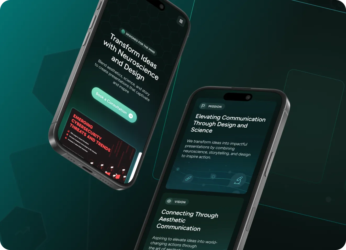 Marketing website and brand identity for an AI startup: Increasing lead generation by 23%