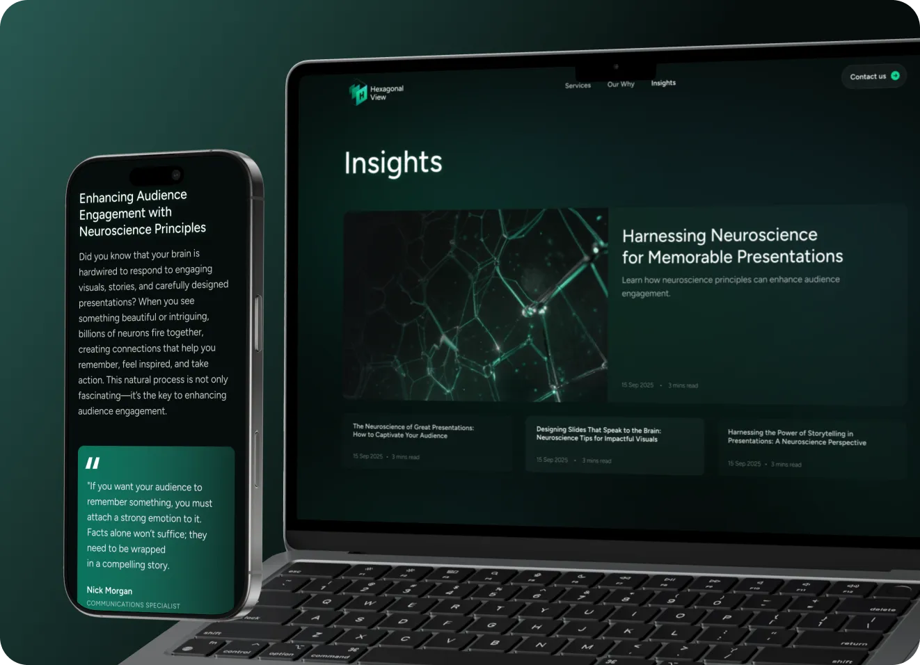 Marketing website and brand identity for an AI startup: Increasing lead generation by 23%