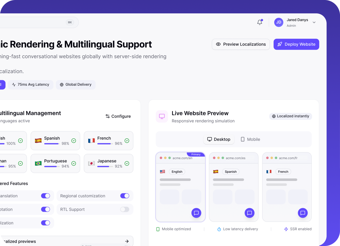 Conversational AI website builder: Speeding up delivery with 2.3x faster milestone completion