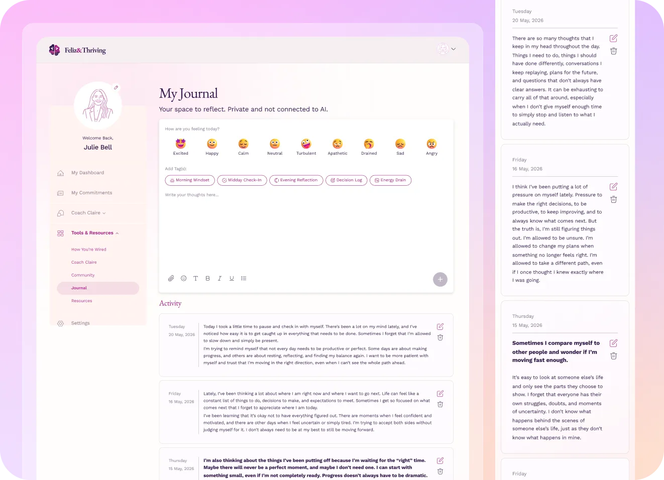 Self-leadership platform for women: Reducing API costs by 77% per request for an AI coach