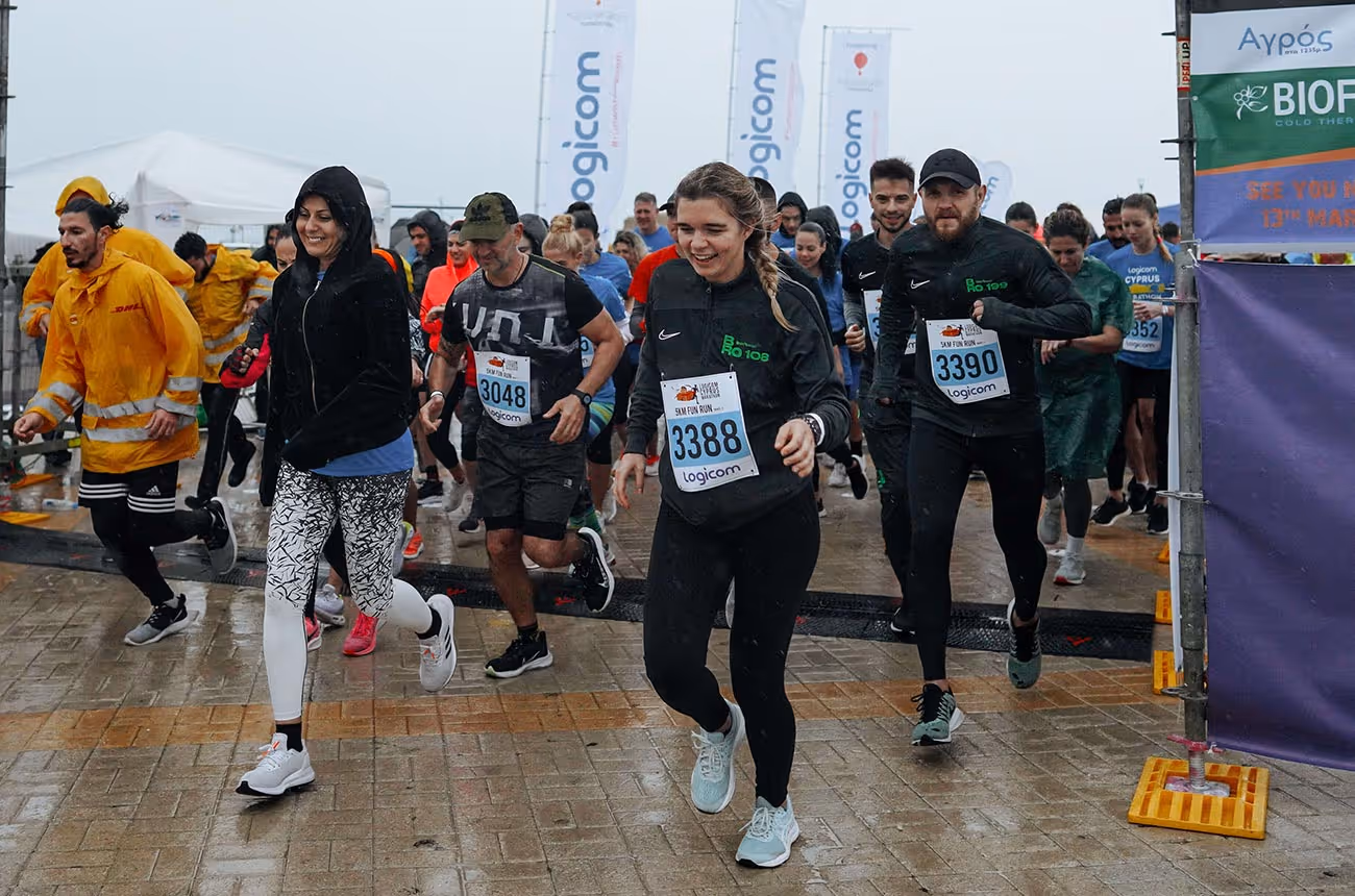BrainRocket employees participate in the Logicom Cyprus Marathon