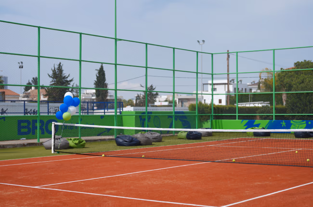 New Tennis Court Opened to the Public