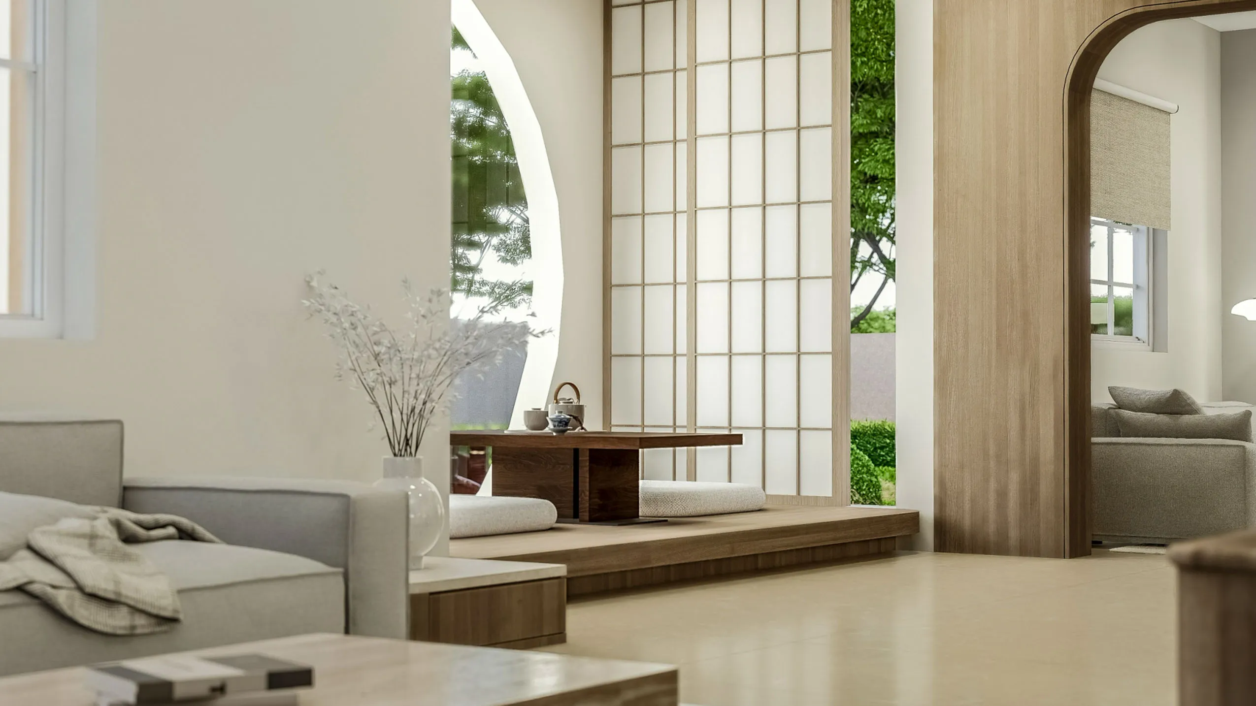 Modern Japanese-Inspired 4-Bedroom Smart Pool Villa with Mountain Views in Chiang Mai
