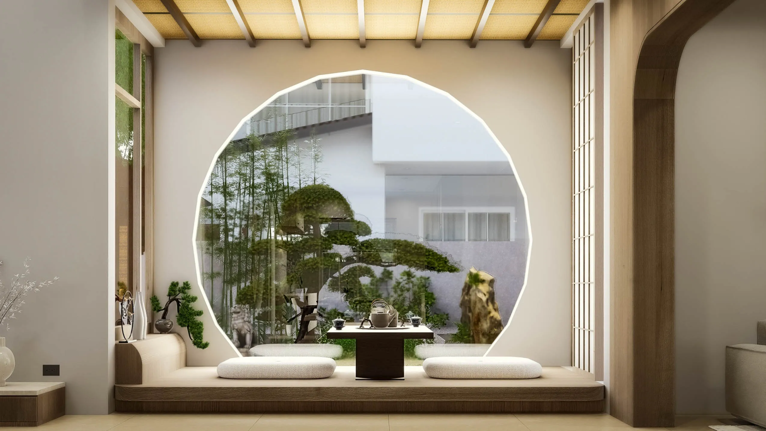 Modern Japanese-Inspired 4-Bedroom Smart Pool Villa with Mountain Views in Chiang Mai