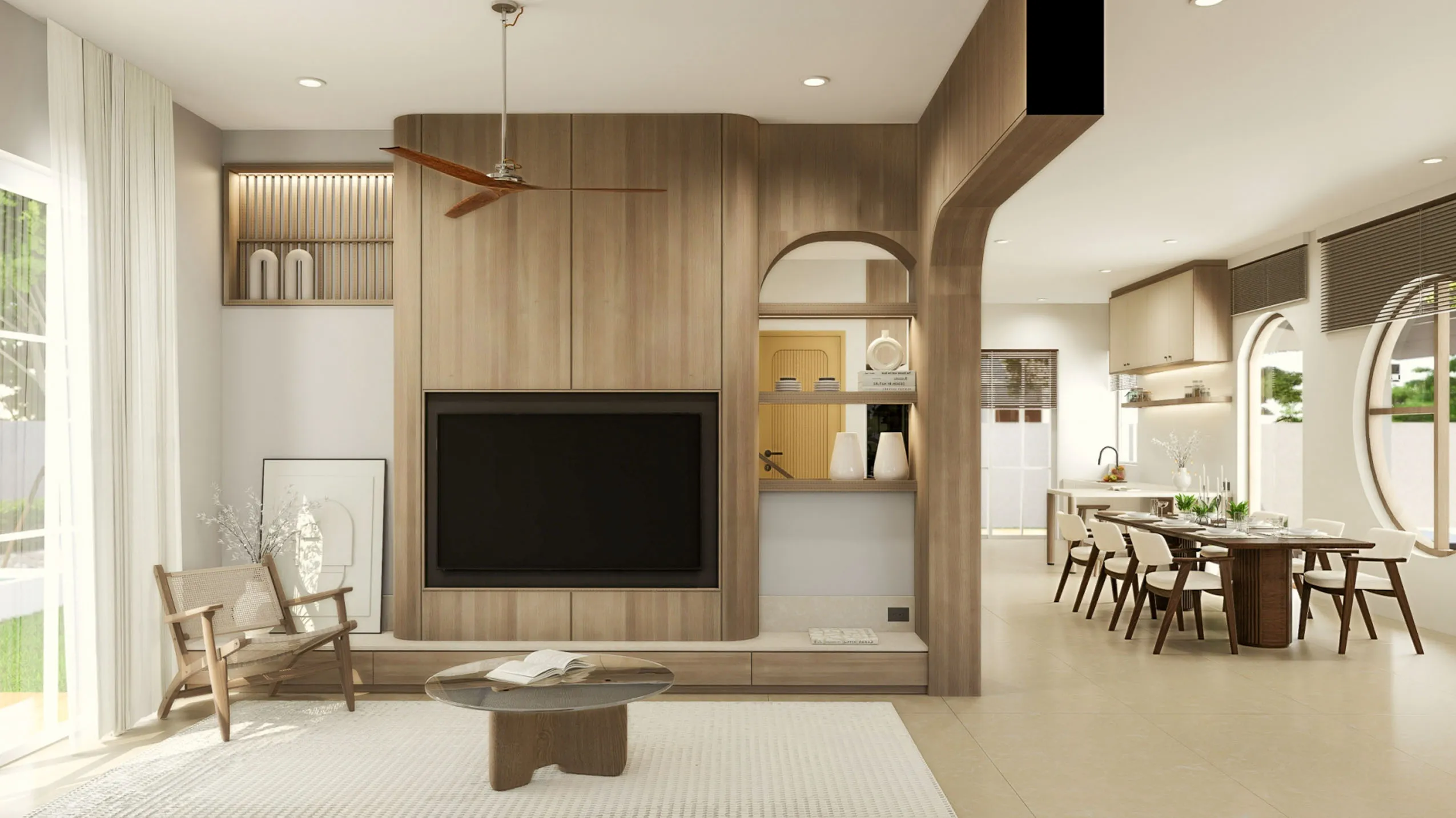 Modern Japanese-Inspired 4-Bedroom Smart Pool Villa with Mountain Views in Chiang Mai