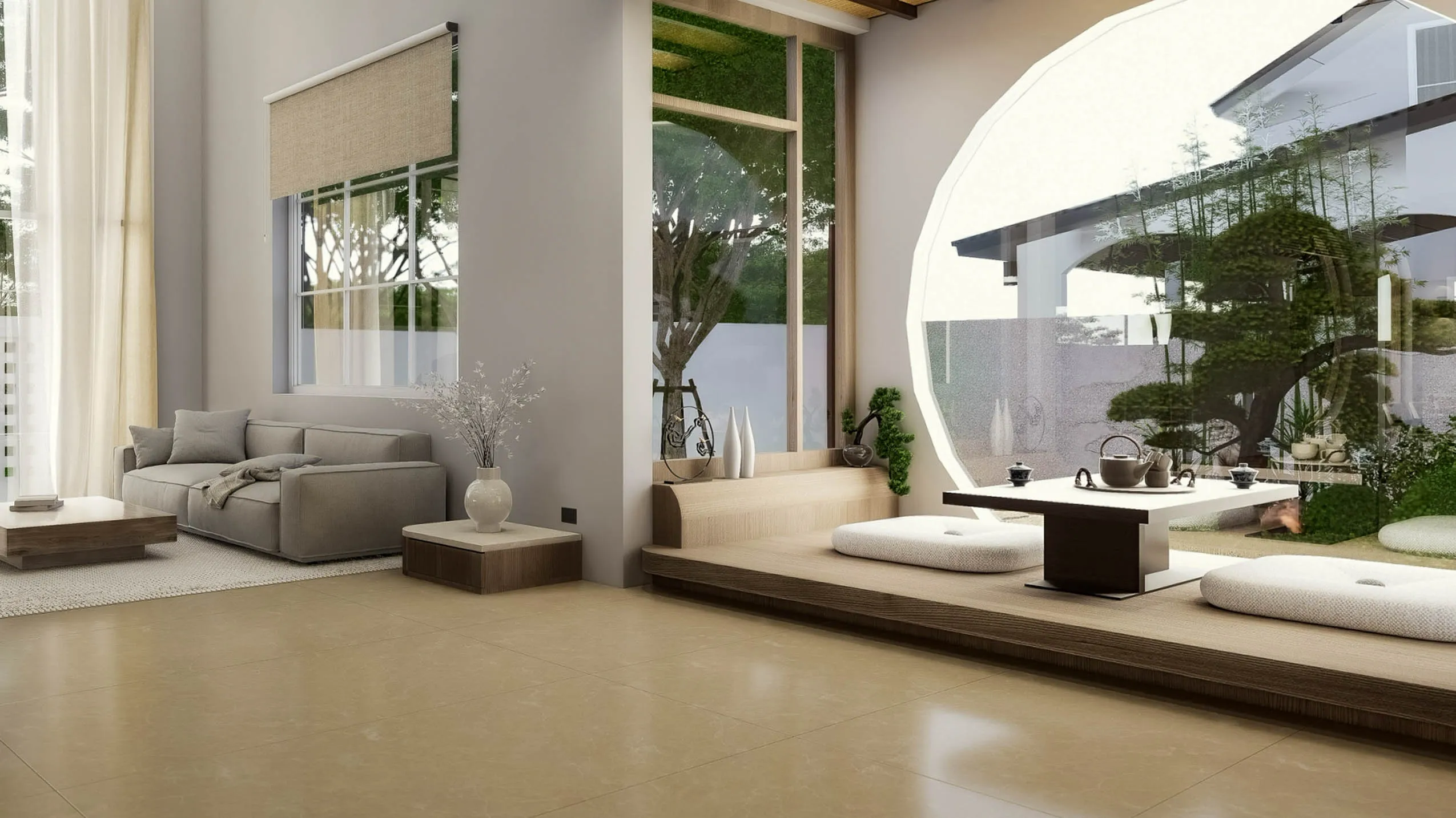 Modern Japanese-Inspired 4-Bedroom Smart Pool Villa with Mountain Views in Chiang Mai