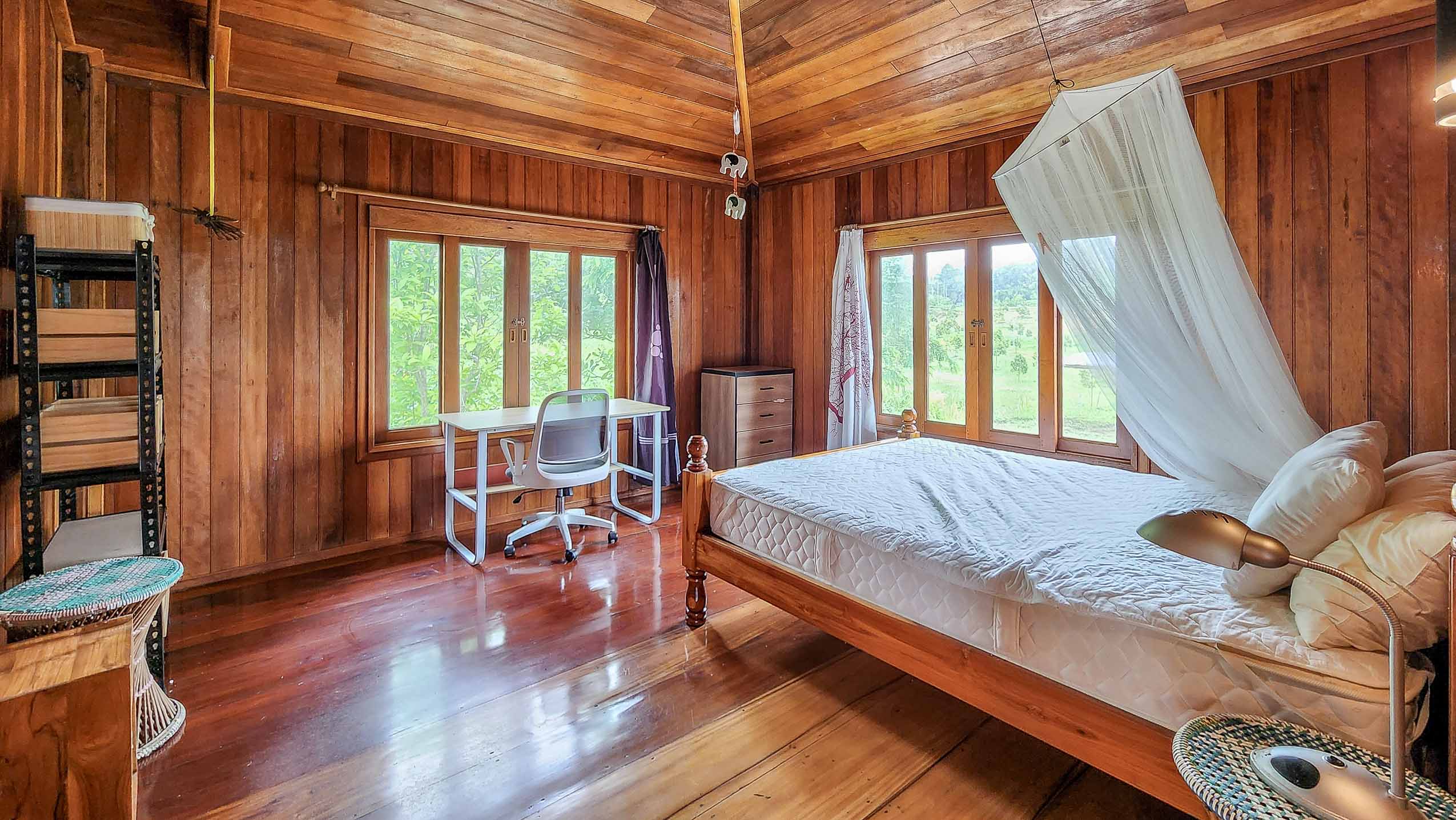 Private Solar-Powered Farmstead With Pond & Income Potential In Northern Thailand
