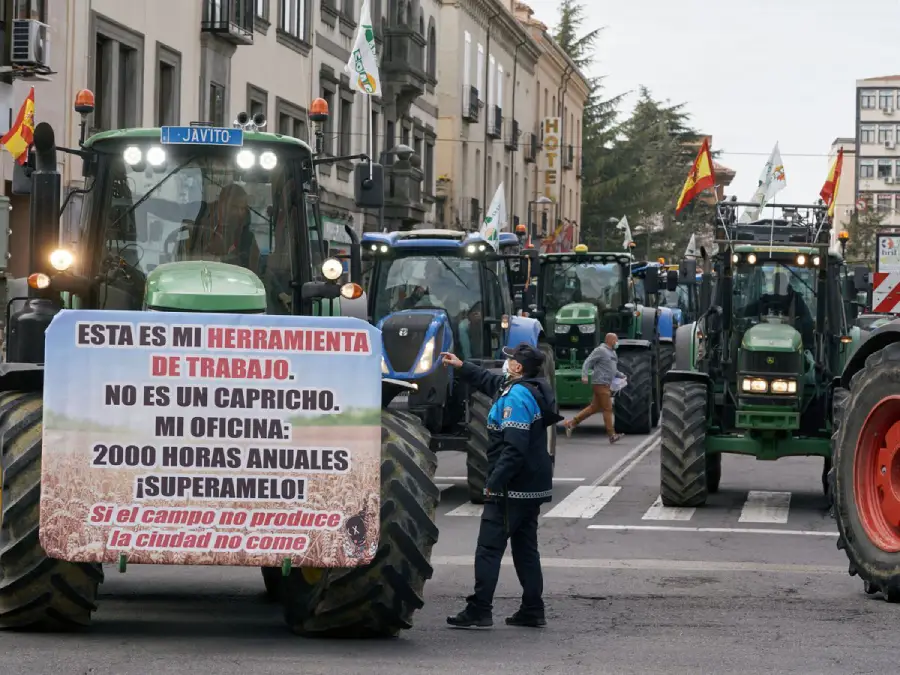 Cartel manifestación contra la sequía 