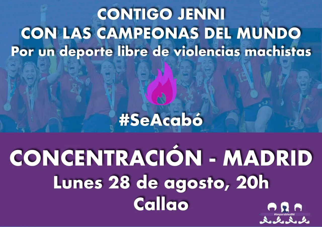 Manifestación deporte libre de machismo