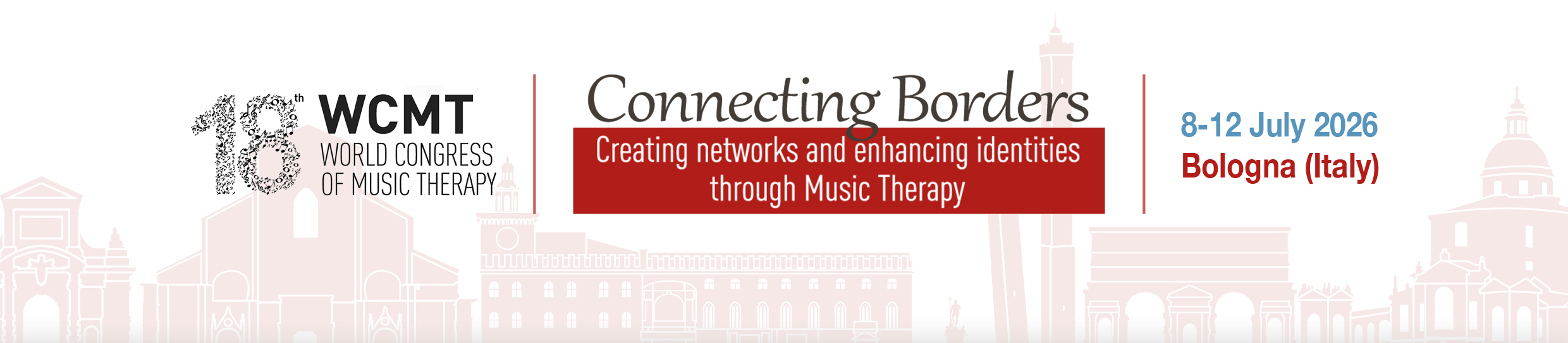 World Congress of Music Therapy - 8/12 July in Bologna (Italy)