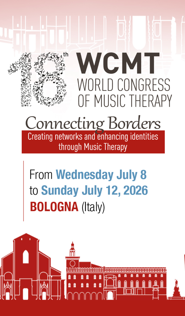 World Congress of Music Therapy - 8/12 July in Bologna (Italy)