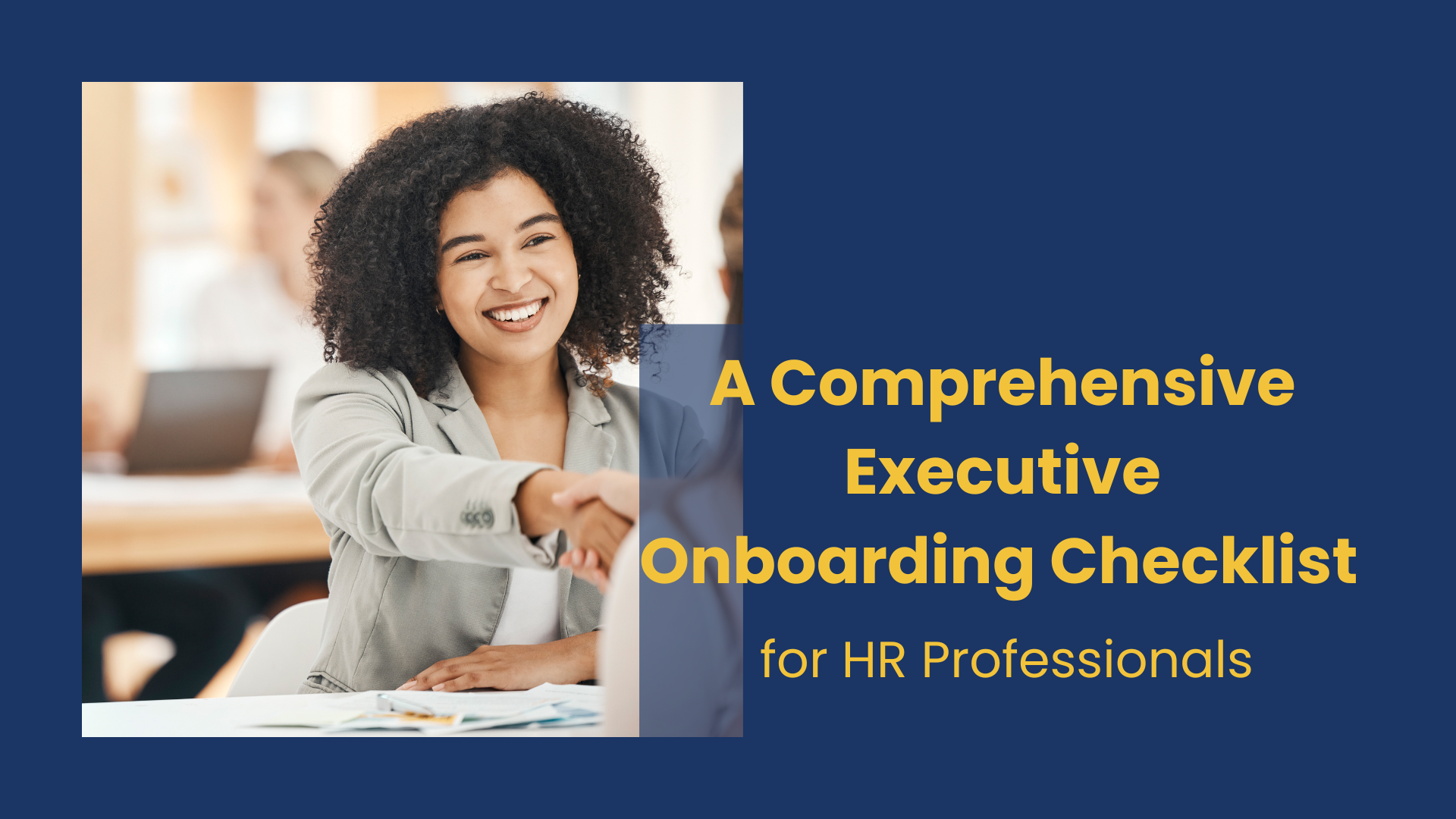 Executive Onboarding Checklist for HR Professionals