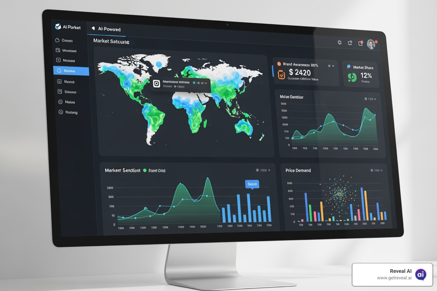 AI powered market research dashboard - market research ai