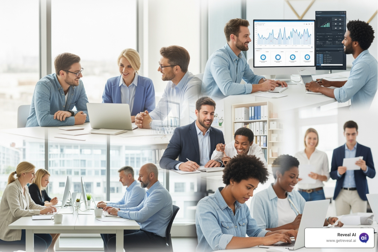 RevealAIs AI-powered qualitative research platform in action - employee experience insights