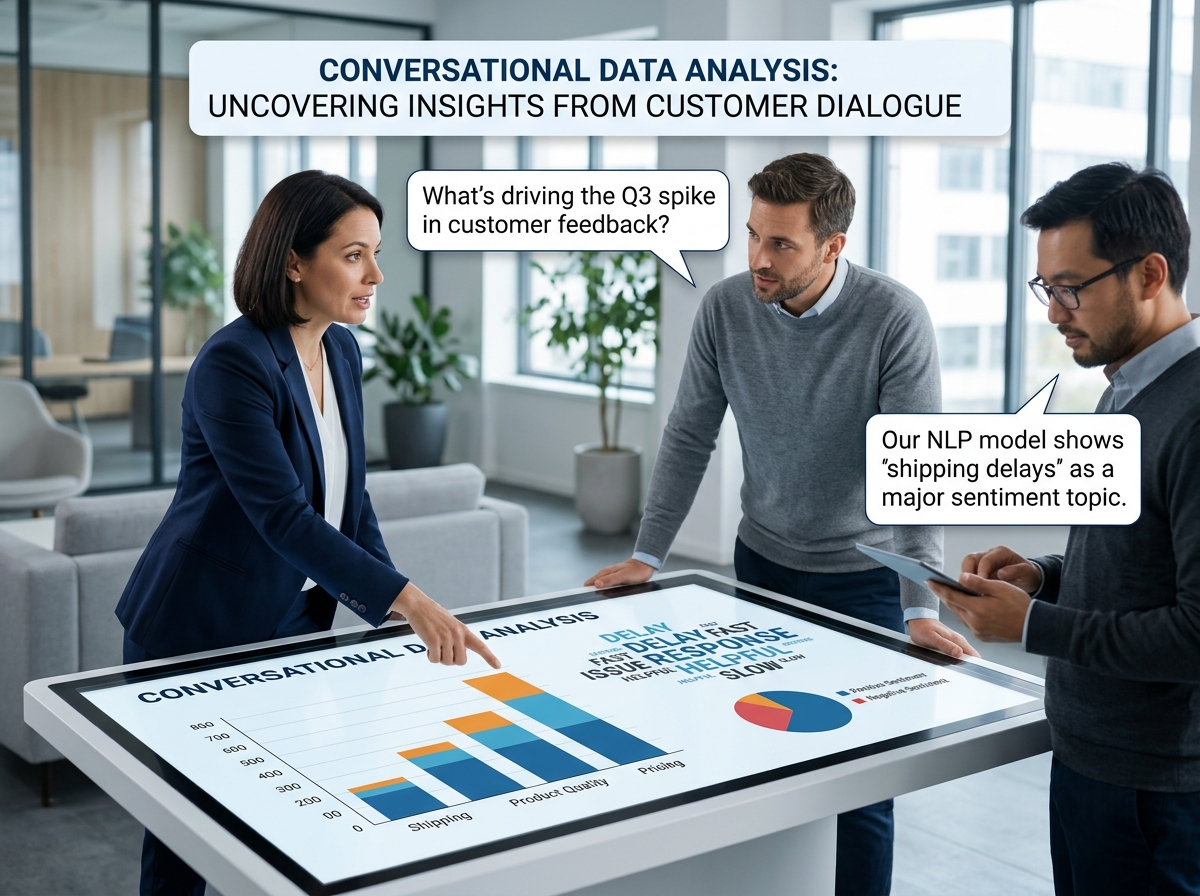 Talk is Cheap but Conversational Data Analysis is Priceless