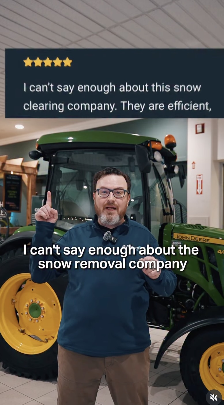 Bjorn Mow and Snow