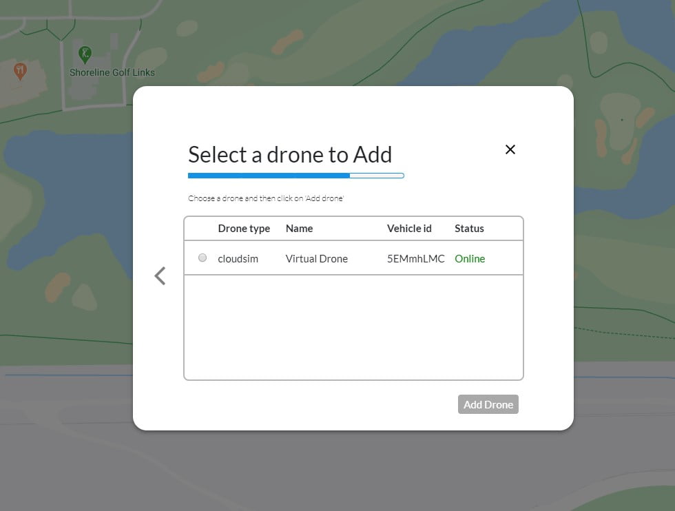 adding virtual drone to FlytNow