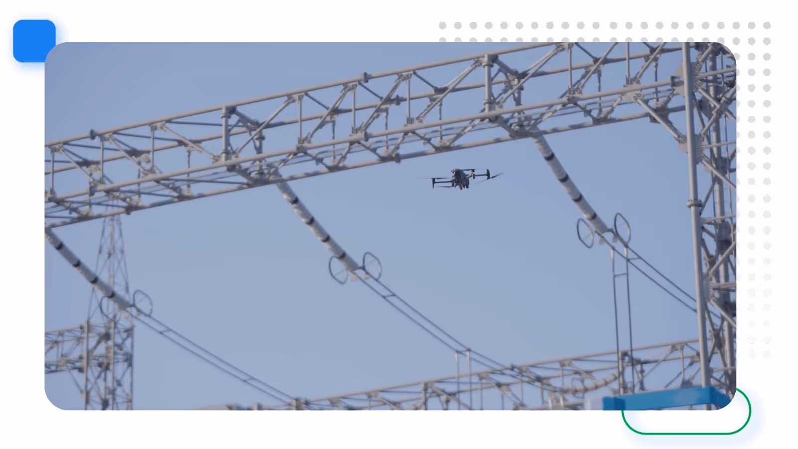 Power grid inspections with DJI Dock