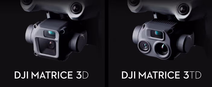 The new DJI drone named Matrice 3D and 3DT