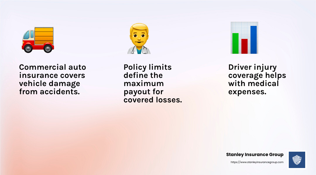 Understanding Policy Limits - cheap commercial auto insurance infographic 3_facts_emoji_light-gradient