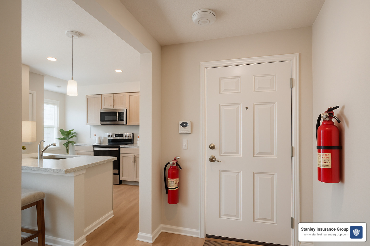 Condo security system and safety features - average condo insurance cost ohio