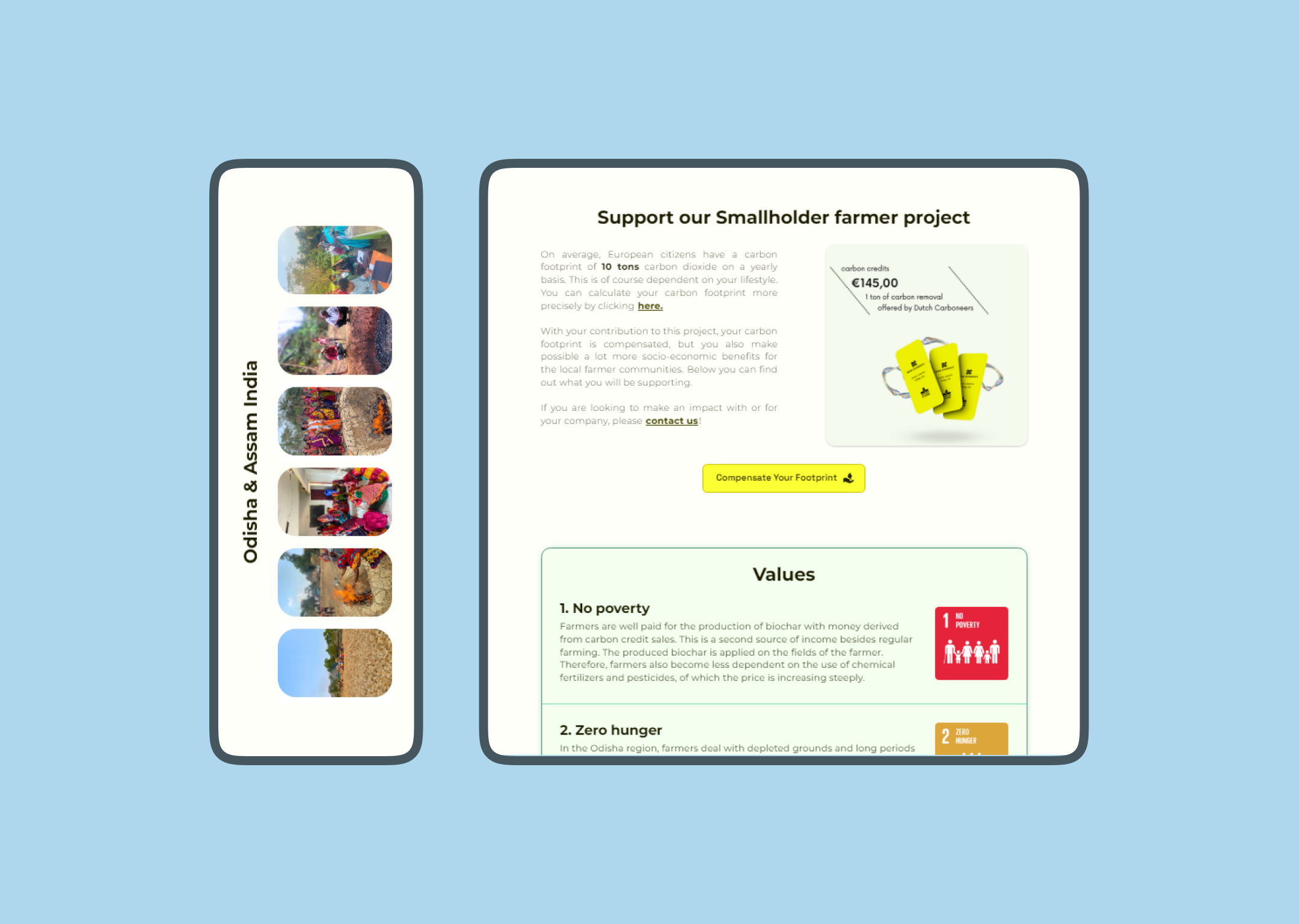 Dutch Carboneers - Projects page