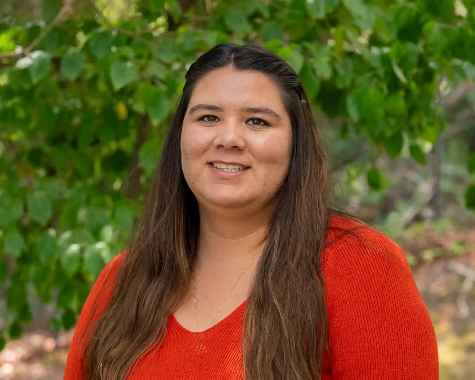 Samantha Estrada, miembro del personal de FarmLink