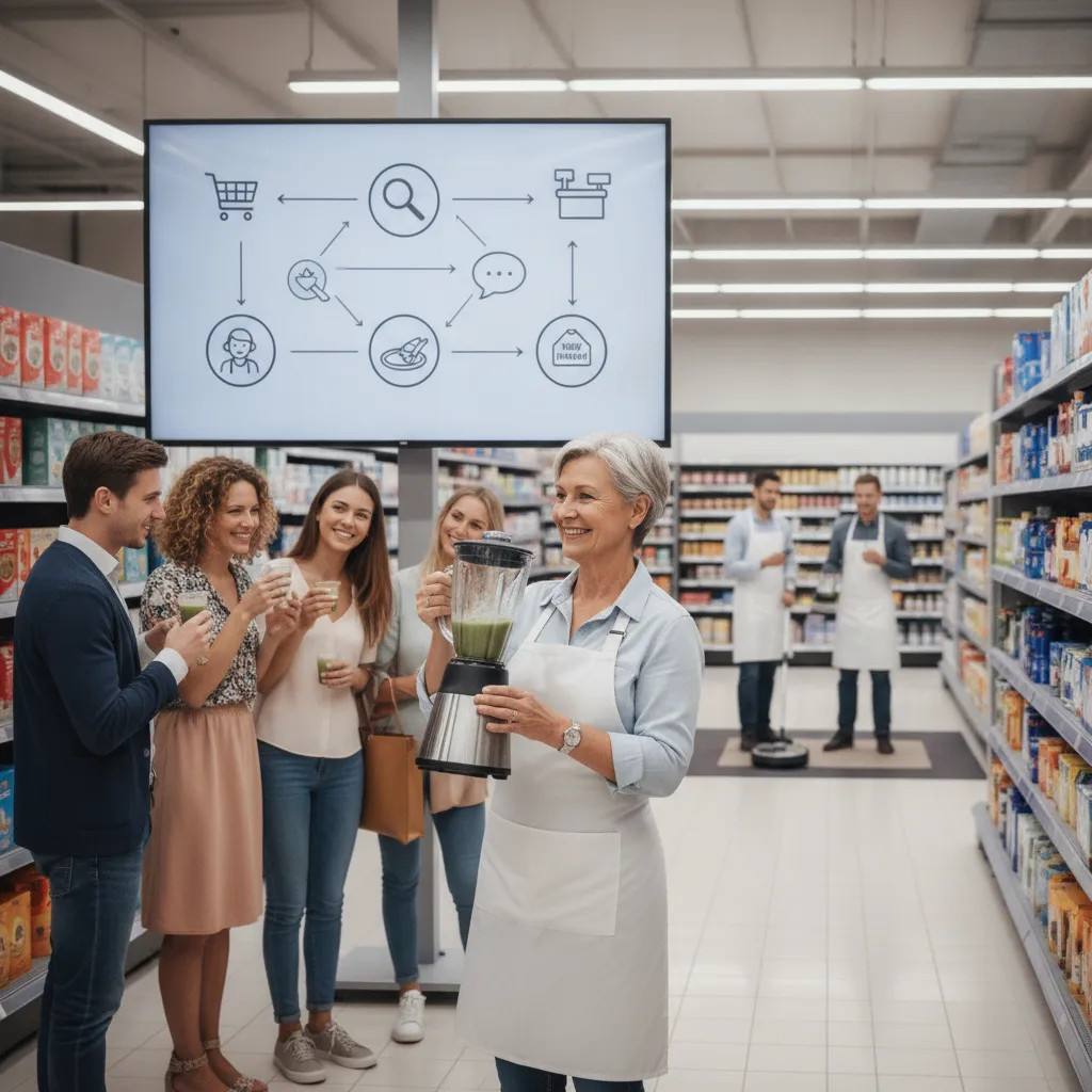in-store product demonstration strategy example