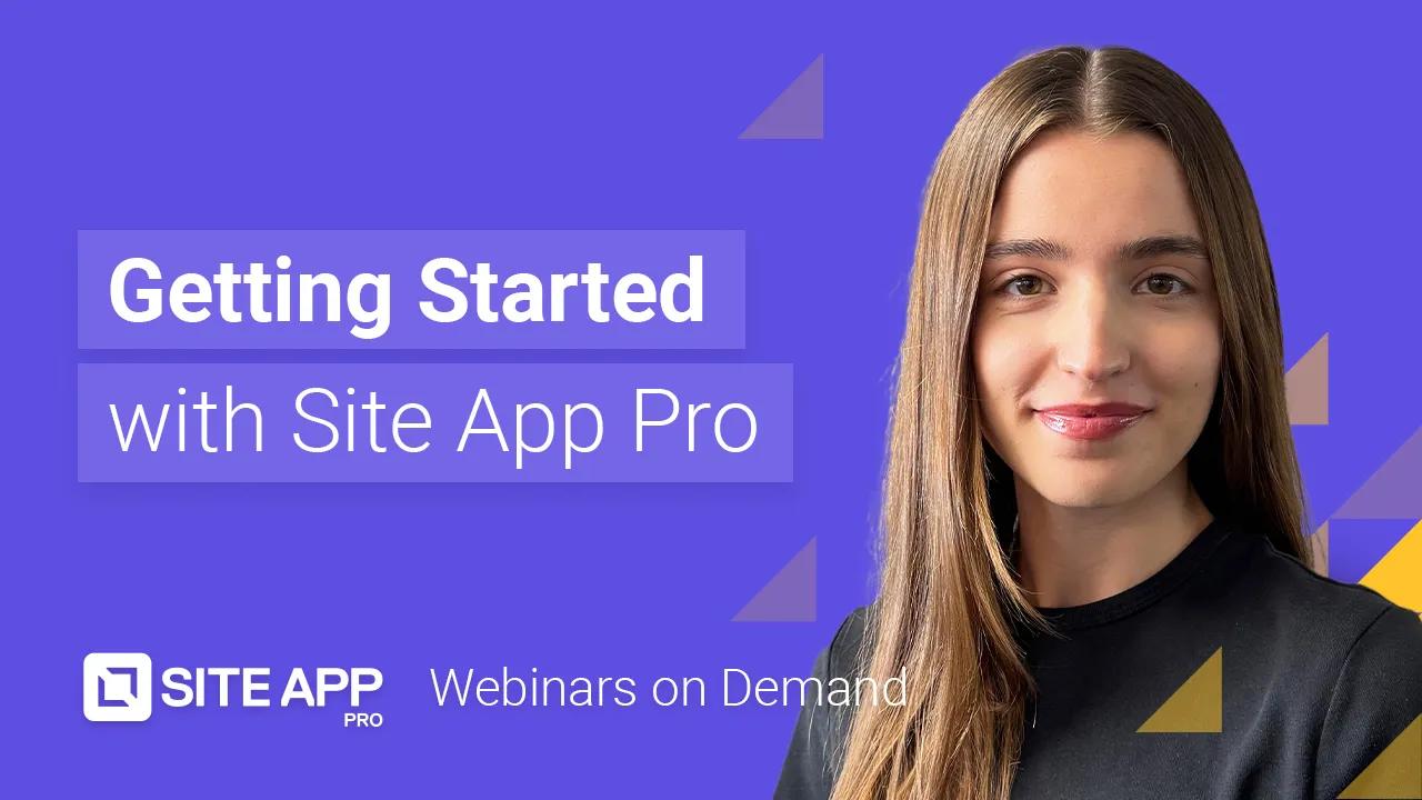 Getting Started with Site App Pro