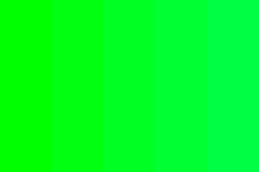 PNG image of green screen color palette