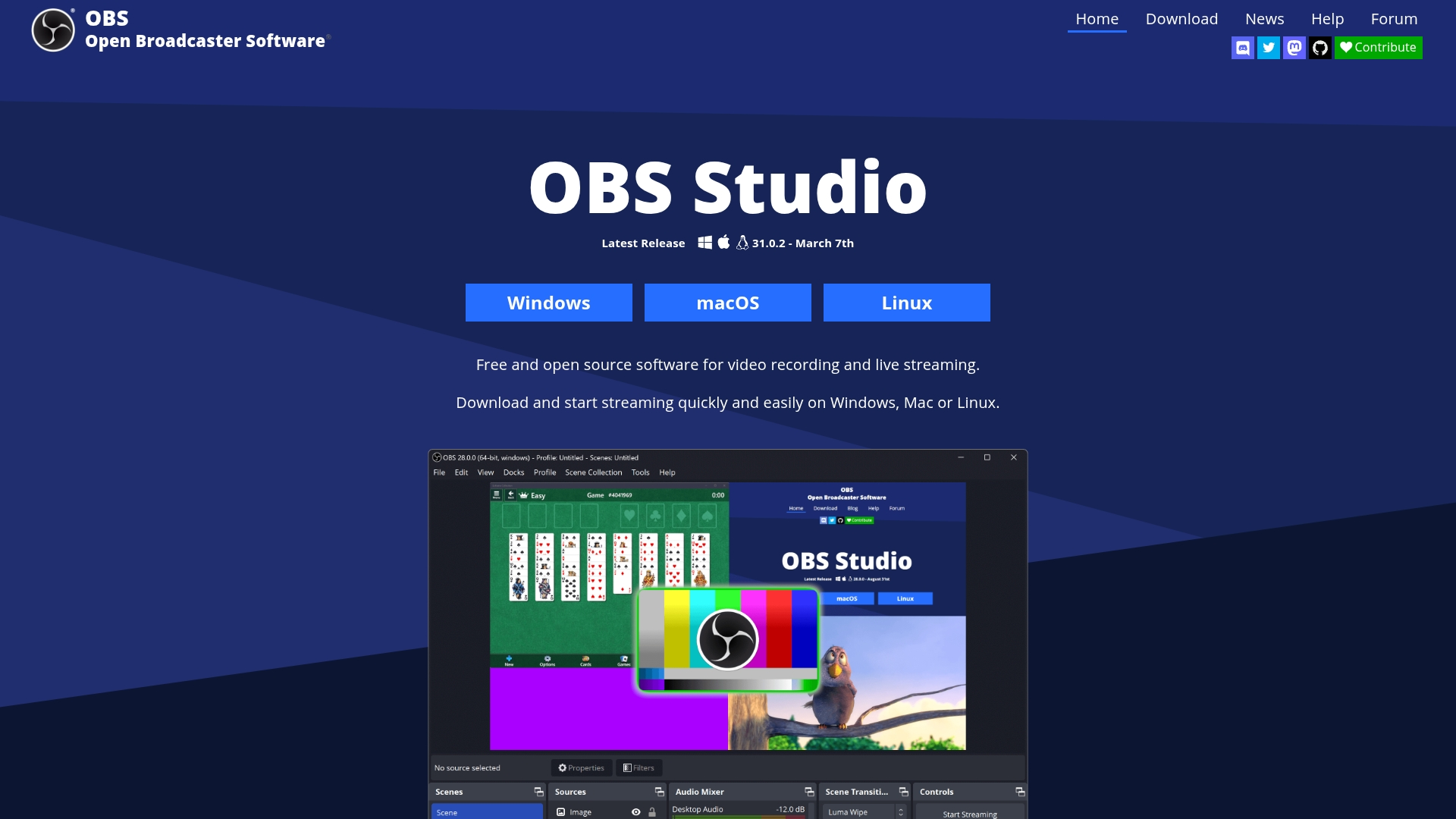 OBS Studio interface screenshot