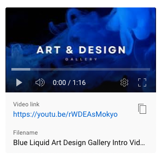 Uploading a custom thumbnail
