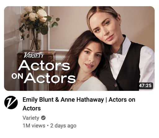 Image of attractive thumbnail from Variety