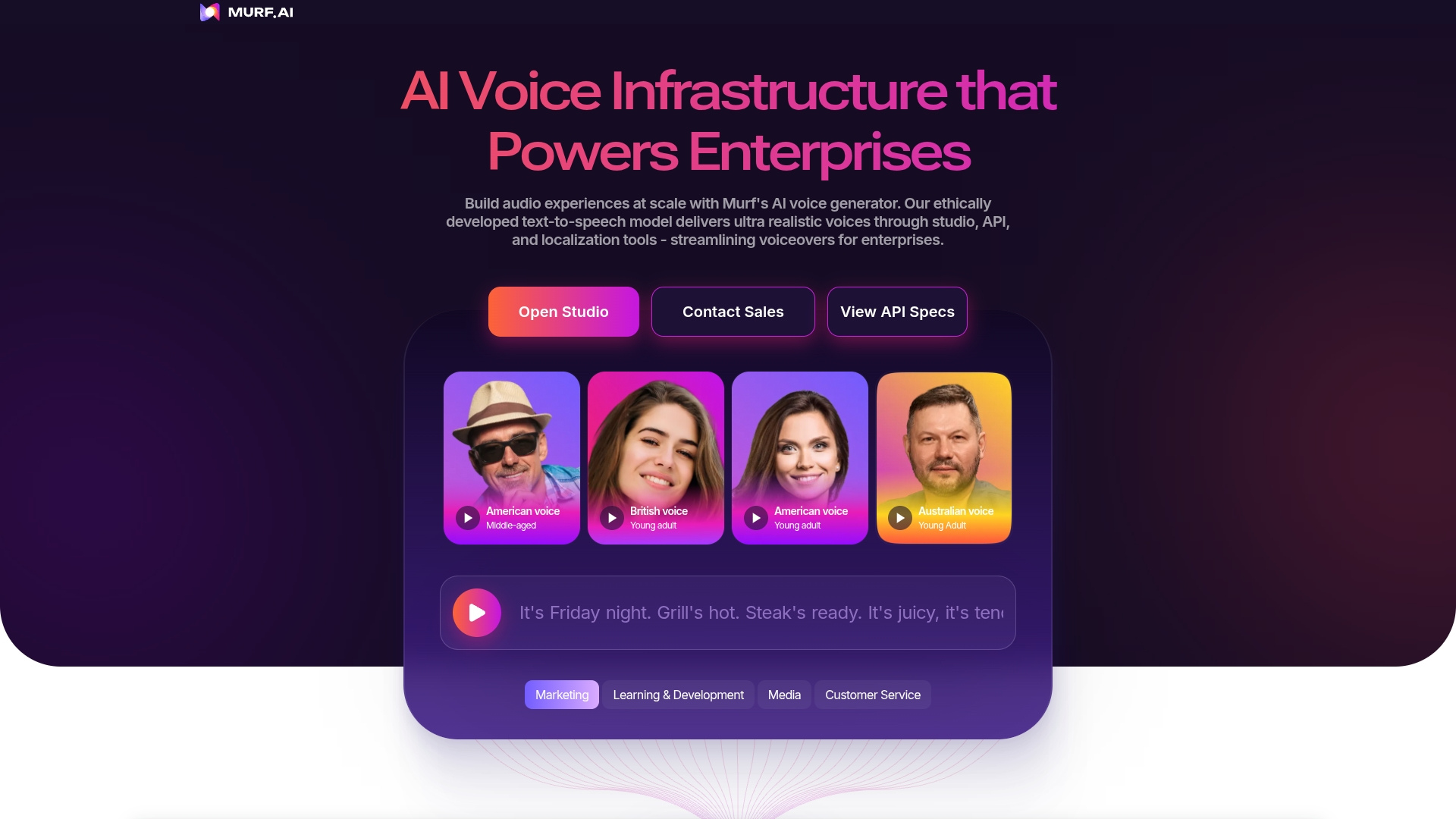 Murf.ai interface screenshot