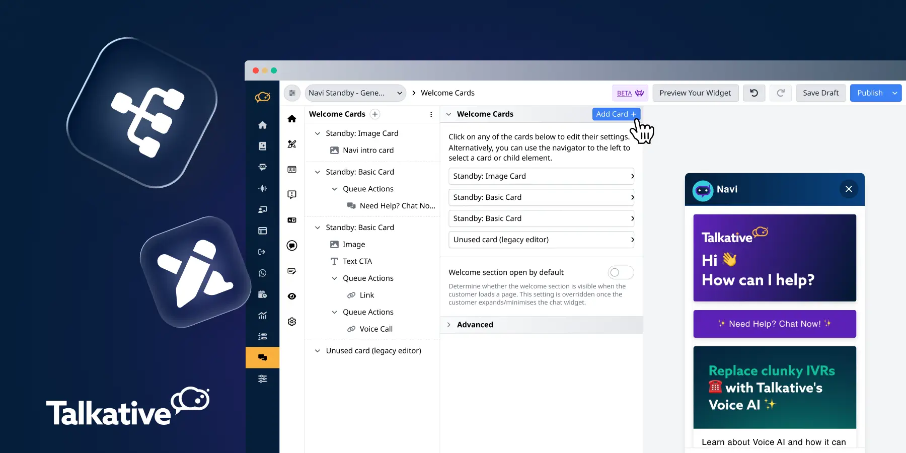 More control, more customisation, and a better way to build your chat experience.